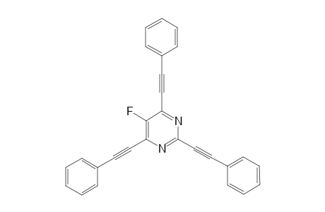 2,4,6-TRIPHENYLACETYLENYL-5-FLUOROYRIMIDINE