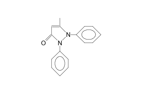 1,2-DIPHENYL-5-METHYL-PYRAZOL-4-IN-3-ON