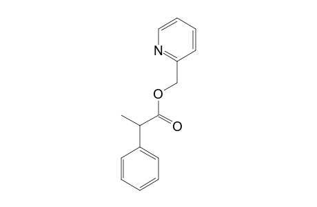 ALPHA-METHYLBENZENE-ACETIC-ACID-2-PYRIDINYLMETHYLESTER