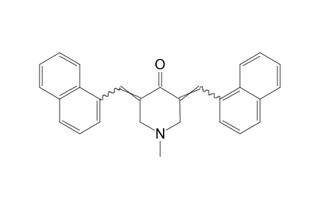 3,5-bis[(1-naphthyl)methylene]-1-methyl-4-piperidone