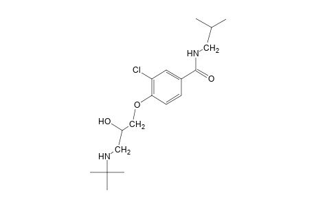 4-[3-(tert-butylamino)-2-hydroxypropoxy]-3-chloro-N-isobutylbenzamide