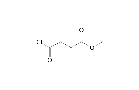 3-(CHLOROFORMYL)-2-METHYLPROPIONIC ACID, METHYL ESTER