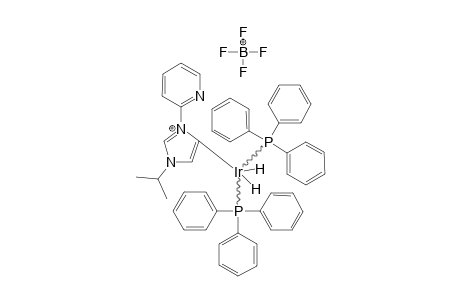 (ETA(2)-C,N)-(N-ISOPROPYL-N(1)-(2-PYRIDYL)-IMIDAZOLE-4-YLIDENE)-BIS-(HYDRIDO)-BIS-(TRIPHENYLPHOSPHINE)-IRIDIUM-(III)-TETRAFLUOROBORATE