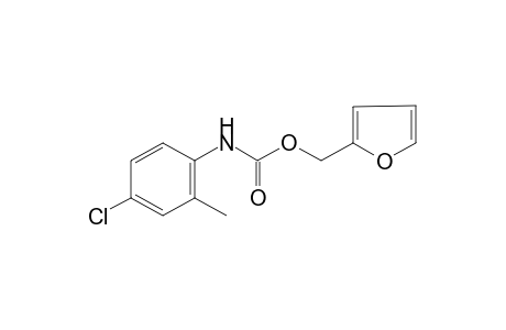 4-chloro-2-methylcarbanilic acid, furfuryl ester