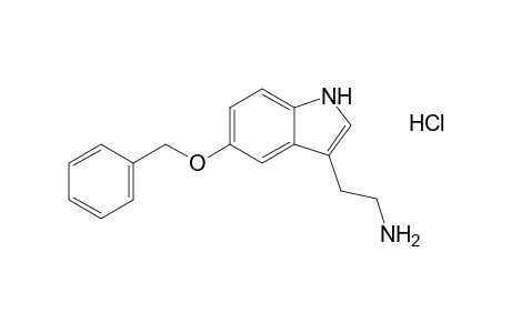 3-(2-aminoethyl)-5-(benzyloxy)indole, monohydrochloride