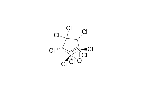 3-Oxatricyclo[3.2.1.0(2,4)]oct-6-ene, 1,2,4,5,6,7,8,8-octachloro-, (1.alpha.,2.beta.,4.beta.,5.alpha.)-