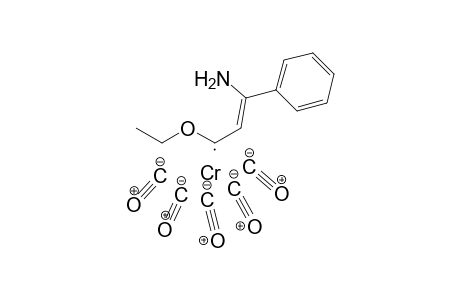 2Z-(3-Amino-1-ethoxy-3-phenylpropenylidene) pentacarbonyl chromium