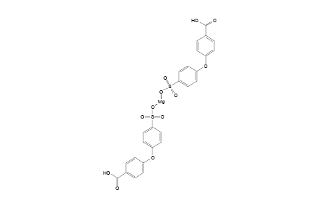 p-(p-sulfophenoxy)benzoic acid, S-magnesium salt (2:1)