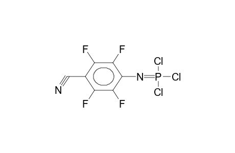 1-TRICHLOROPHOSPHAZO-4-CYANOTETRAFLUOROBENZENE