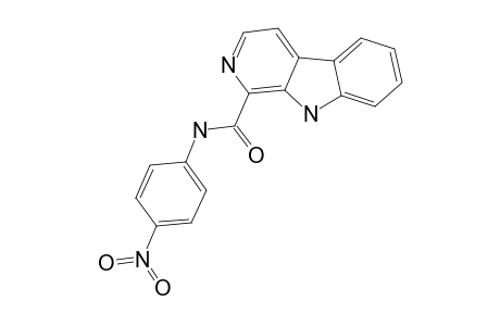 1-(PARA-NITROPHENYLCARBAMOYL)-BETA-CARBOLINE