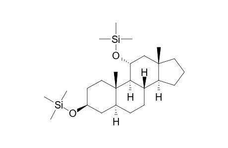 5.ALPHA.-ANDROSTANE-3.BETA.,11.ALPHA.-DIOL-DI-TRIMETHYLSILYL ETHER