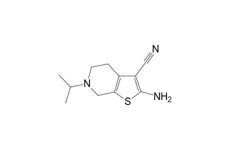 2-Amino-6-isopropyl-4,5,6,7-tetrahydrothieno[2,3-c]pyridine-3-carbonitrile