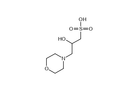 beta-Hydroxy-4-morpholinepropanesulfonic acid