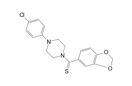 1-(p-chlorophenyl)-4-(thiopiperonylyl)piperazine