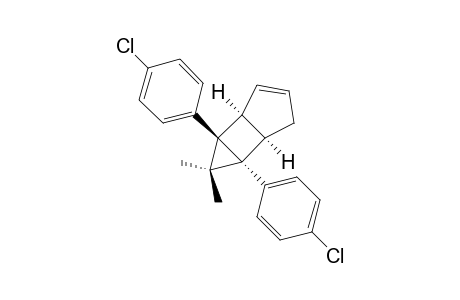 3,3-DIMETHYL-2,4-BIS-(4'-CHLOROPHENYL)-ENDO-TRICYCLO-[3.3.0.0(2,4)]-OCT-6-ENE