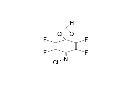 N,4-DICHLORO-4-METHOXYTETRAFLUOROCYCLOHEXA-2,5-DIENYLIDENEAMINE