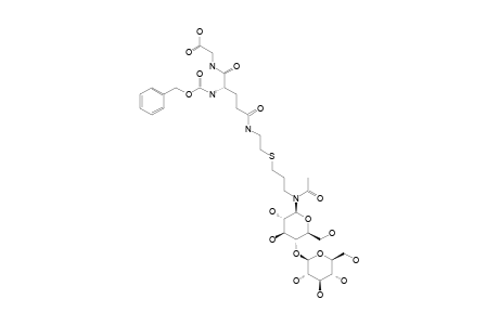 #27;[N-(1)-(BENZYLOXYCARBONYL)-N-(4)-[N-ACETYL-N-[3-THIO-(2-ACETAMIDOETHYL)]-PROPYL-[(ALPHA-D-GLUCOPYRANOSYL)-(1->4)-BETA-D-GLUCOPYRANOSYLAMINE]]-L-GLUTAMYL]-L