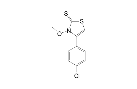 N-(METHOXY)-4-(PARA-CHLOROPHENY)-THIAZOLE-2(3H)-THIONE