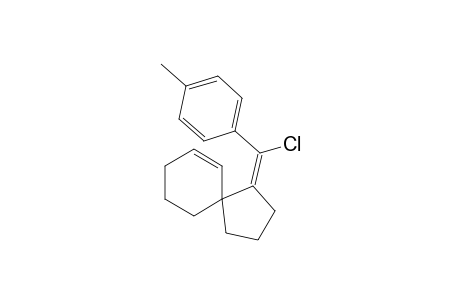 (E)-1-(Chloro(p-tolyl)methylene)spiro[4.5]dec-6-ene