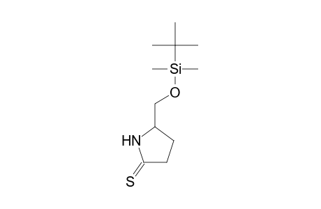 (S)-5-(T-Butyl-dimethyl-silyloxymethyl)-2-thiopyrrolidinone