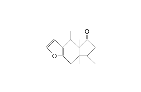 5H-INDENO[5,6-B]FURAN-5-ONE, 4,4A,6,7,7A,8-HEXAHYDRO-4,4A,7,7A-TETRAMETHYL-