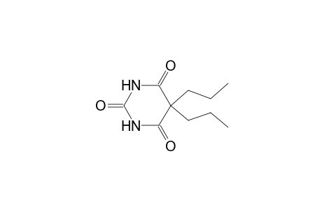 2,4,6(1H,3H,5H)-Pyrimidinetrione, 5,5-dipropyl-