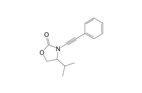 3-(2-Phenylethynyl)-4-isopropyl-1,3-oxazolidin-2-one