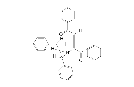 (Z)-2-(cis-2-benzyl-3-phenyl-1-aziridinyl)-1,4-diphenyl-2-butene-1,4-dione