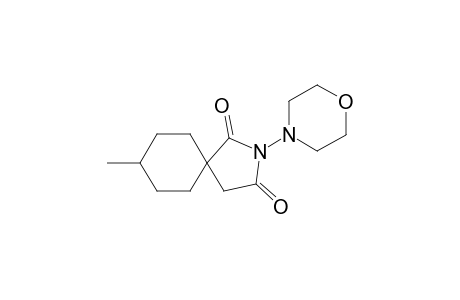 8-methyl-2-morpholino-2-azaspiro[4.5]decane-1,3-dione