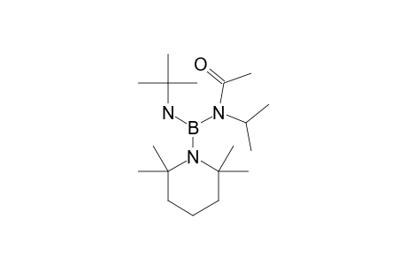 (TERT.-BUTYLAMINO)-(N-ISOPROPYLACETAMIDO)-(2,2,6,6-TETRAMETHYLPIPERIDINO)-BORAN