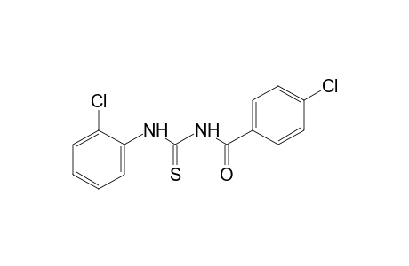 1-(p-chlorobenzoyl)-3-(o-chlorophenyl)-2-thiourea