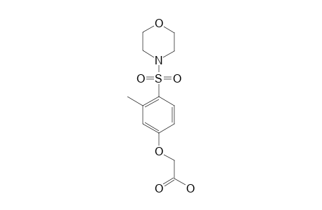 {[4-(morpholinosulfonyl)-m-tolyl]oxy}acetic acid