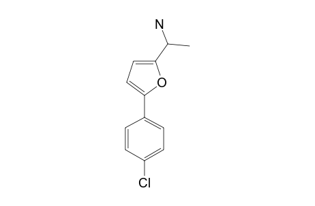 1-[5-(4-CHLOROPHENYL)-FURAN-2-YL]-ETHANAMINE