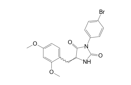 3-(p-bromophenyl)-5-(2,4-dimethoxybenzylidene)hydantoin