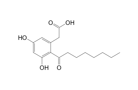 (3,5-Dihydroxy-2-octanoylphenyl)-acetic Acid