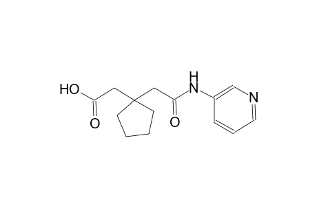 {1-[2-oxo-2-(3-pyridinylamino)ethyl]cyclopentyl}acetic acid