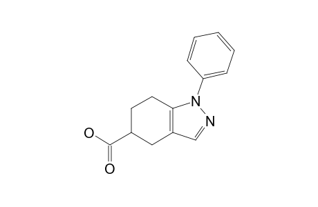 1-phenyl-4,5,6,7-tetrahydro-1H-indazole-5-carboxylic acid