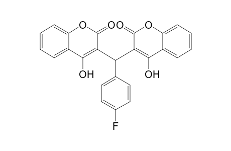 3,3''-(4'-FLUORO-BENZYLIDENE)-BIS-(4-HYDROXY-COUMARIN)