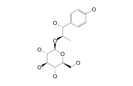 (1'S,2'R)-1'-(4-HYDROXYPHENYL)-PROPANE-1',2'-DIOL-2'-O-BETA-D-GLUCOPYRANOSIDE