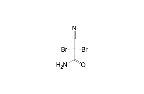 ACETAMIDE, 2-CYANO-2,2-DIBROMO-,