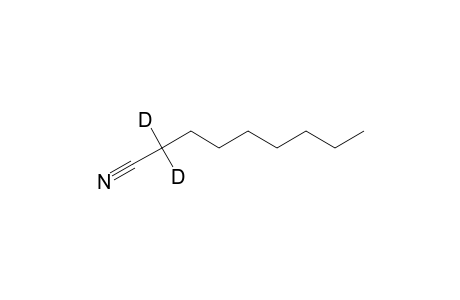 Nonanenitrile, 2,2-dideutero-