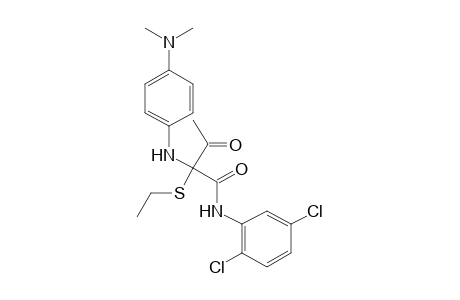 2',5'-dichloro-2-[p-(dimethylamino)anilino]-2-(ethylthio)acetoacetanilide