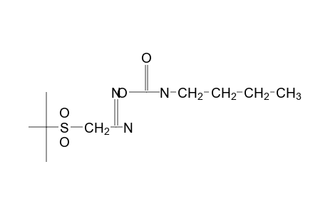 O-(butylcarbamoyl)-2-(tert-butylsulfonyl)acetamidoxime