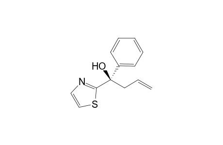 1-Phenyl-1-(thiazol-2'-yl)but-3-en-1-ol