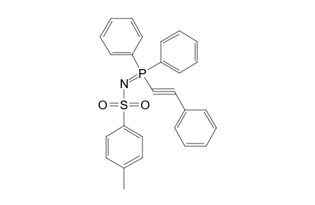 N-[diphenyl(phenylethynyl)phosphoranylidene]-p-toluenesulfonamide