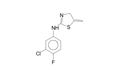 2-(3-Chloro-4-fluoroanilino)-5-methylene-2-thiazoline