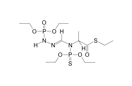 N1-DIETHOXYPHOSPHORYL-N4-DIETHOXYTHIOPHOSPHORYL-N4-[1-(ETHYLTHIOCARBAMOYL)ETHYL]FORMAMIDRAZONE