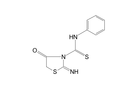 2-imino-4-oxothio-3-thiazolidinecarboxanilide