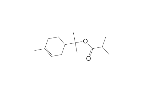 Propanoic acid, 2-methyl-, 1-methyl-1-(4-methyl-3-cyclohexen-1-yl)ethyl ester