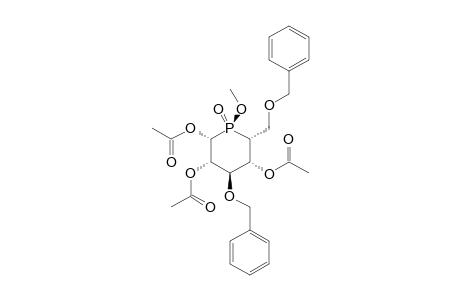 1,2,4-TRI-O-ACETYL-3,6-DI-O-BENZYL5-DEOXY-5-(S)-METHOXYPHOSPHINYL-BETA-L-IDOPYRANOSE